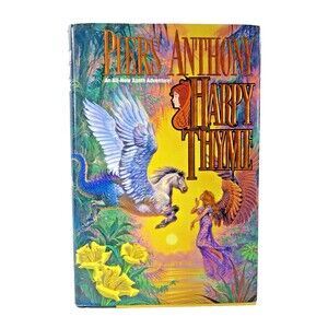 Harpy Thyme by Piers Anthony Vintage 1993 Tor First Edition Hardback